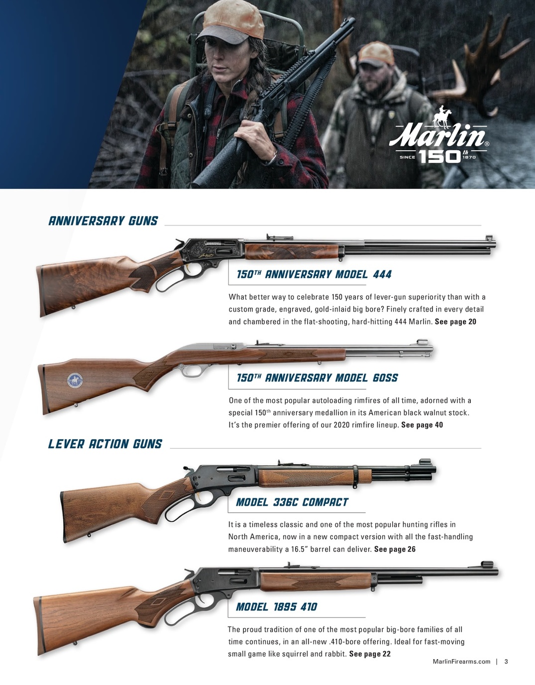 marlin lever action guns