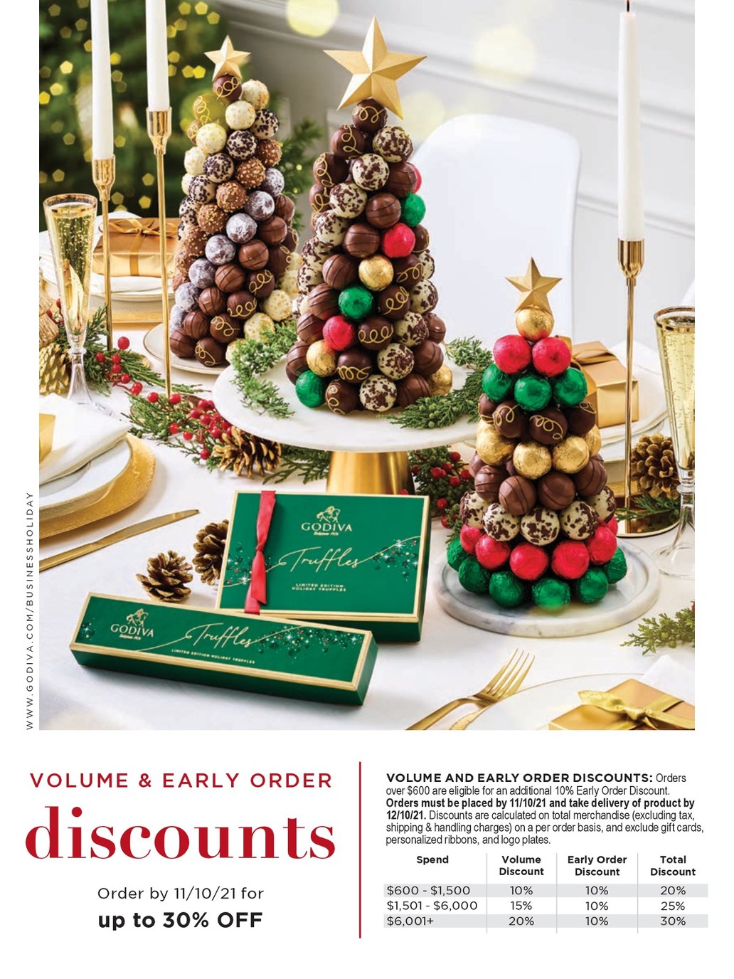 Godiva Christmas 2022 Gourmet Chocolate Holiday Catalog | Godiva