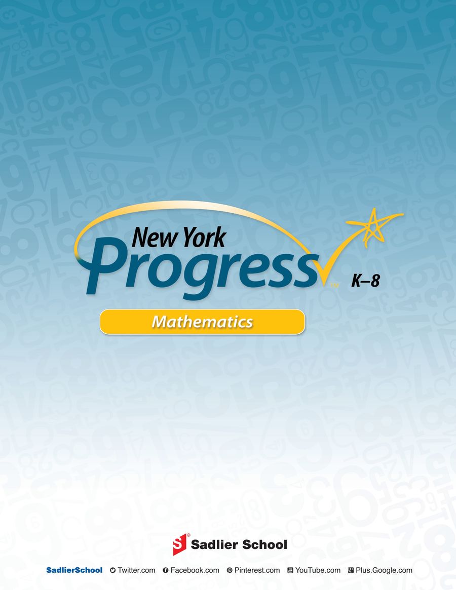 New York Progress-Mathematics-Gr 7 Student Edition Sampler