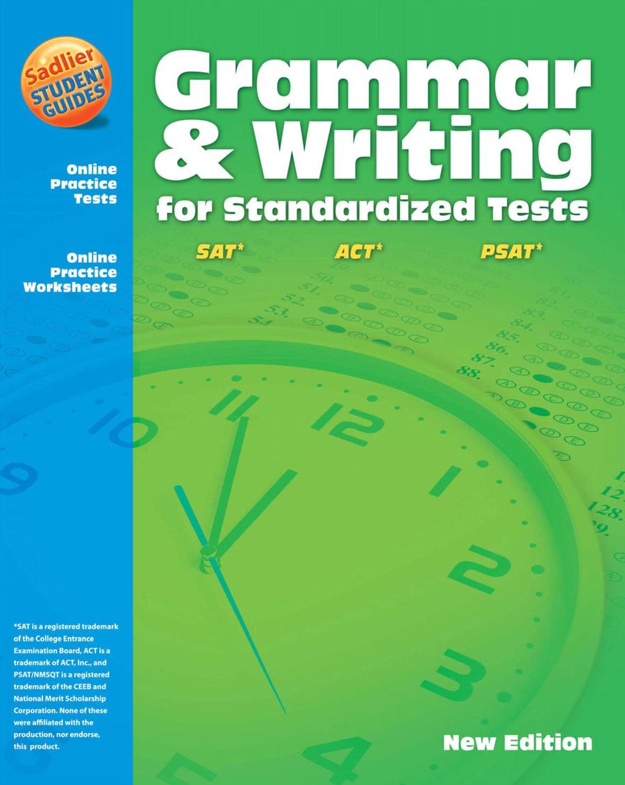 Grammar and Writing for Standardized Tests, Student Edition