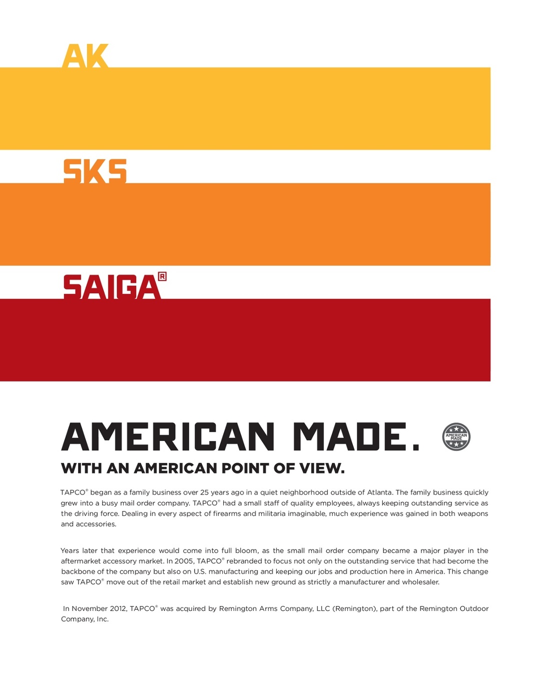 2017 Tapco Catalog 2017 Tapco Catalog