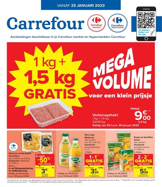 Onze Carrefour market en hypermarkt-aanbiedingen
