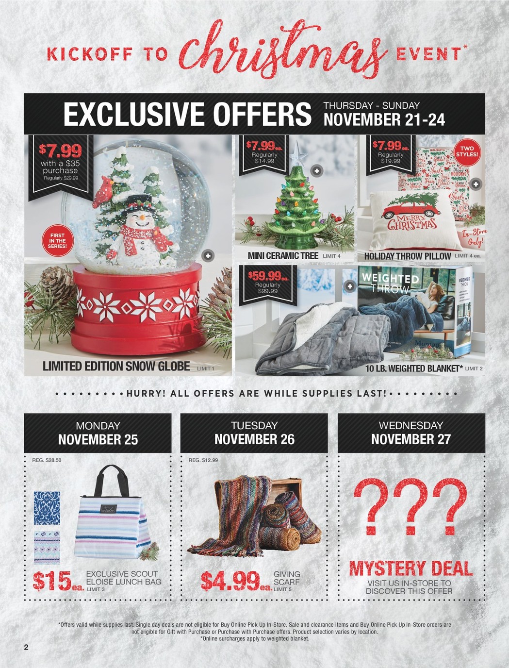 paper store christmas catalog