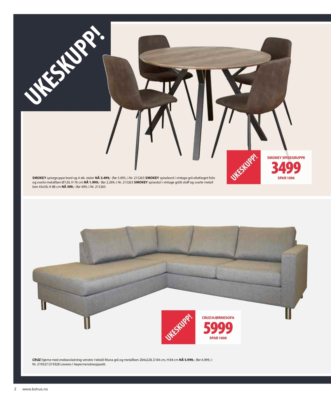 4363 bohus dm14 stibo soer enkeltsider Gubi 4 stk stoler