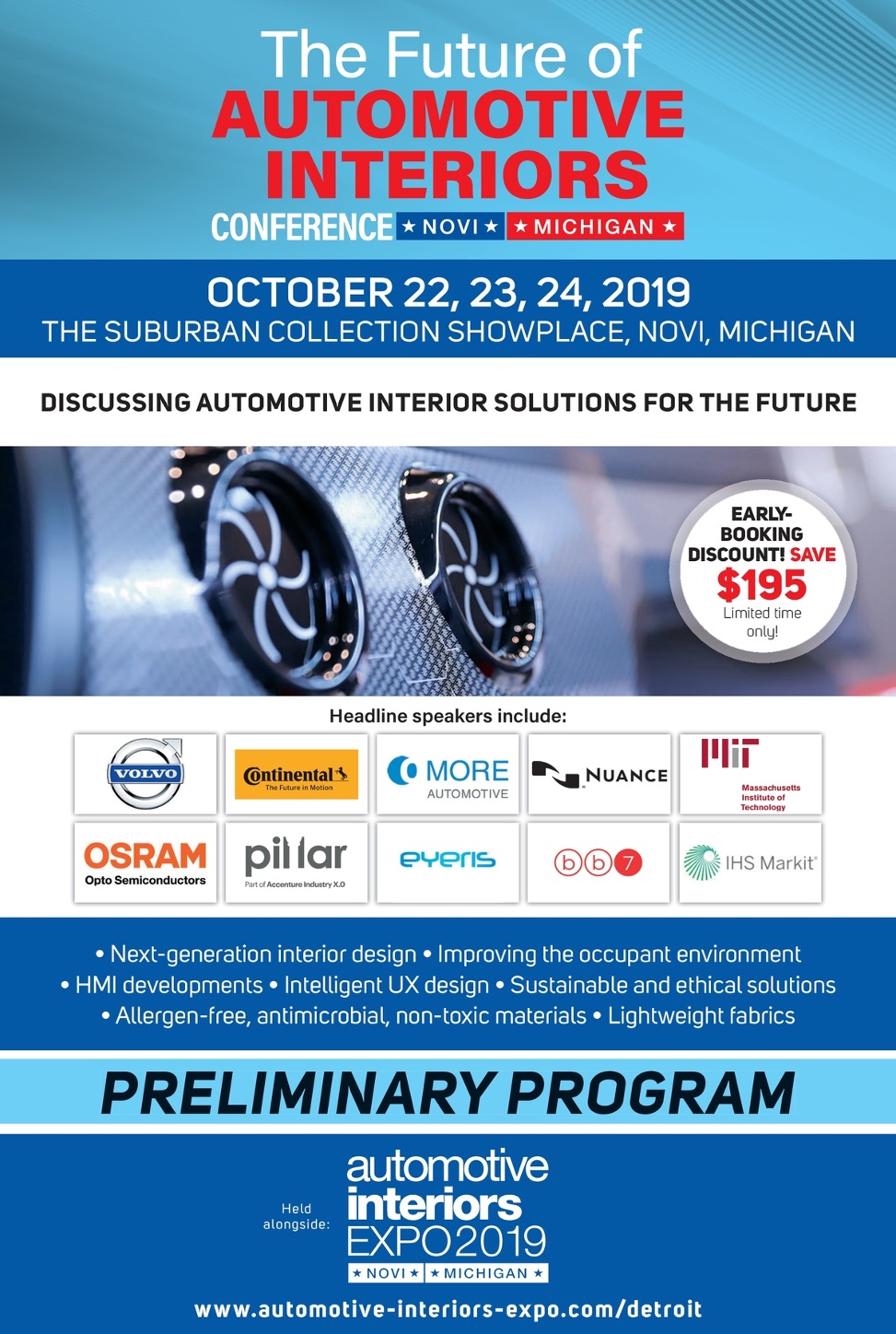 The Future Of Automotive Interiors Prelim Conf Prog 2019