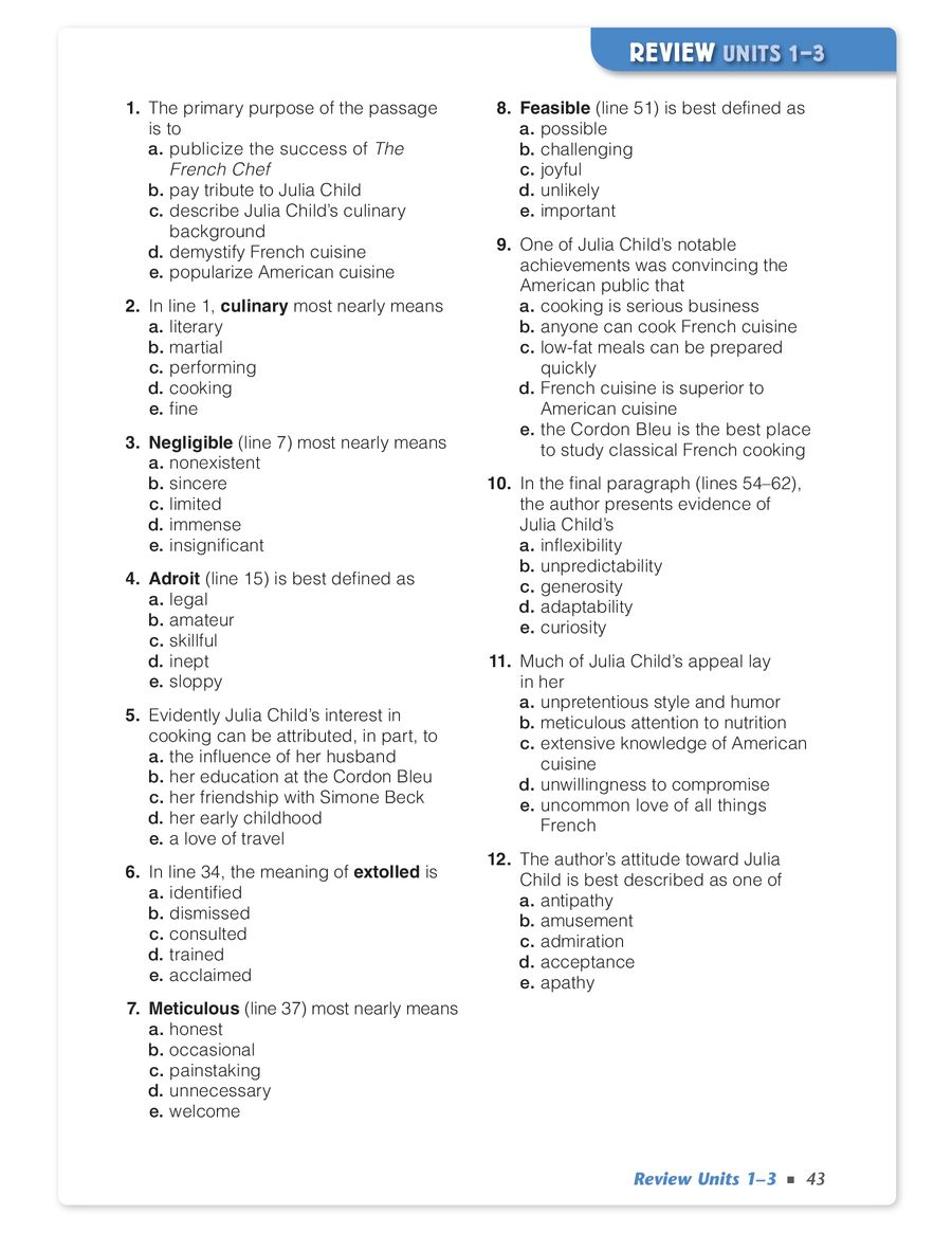 Level E Unit 8 Vocab Answers