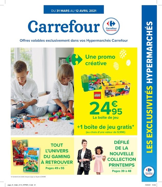 Carrefour Hyper : Offres Valables à Partir Du 31 Mars