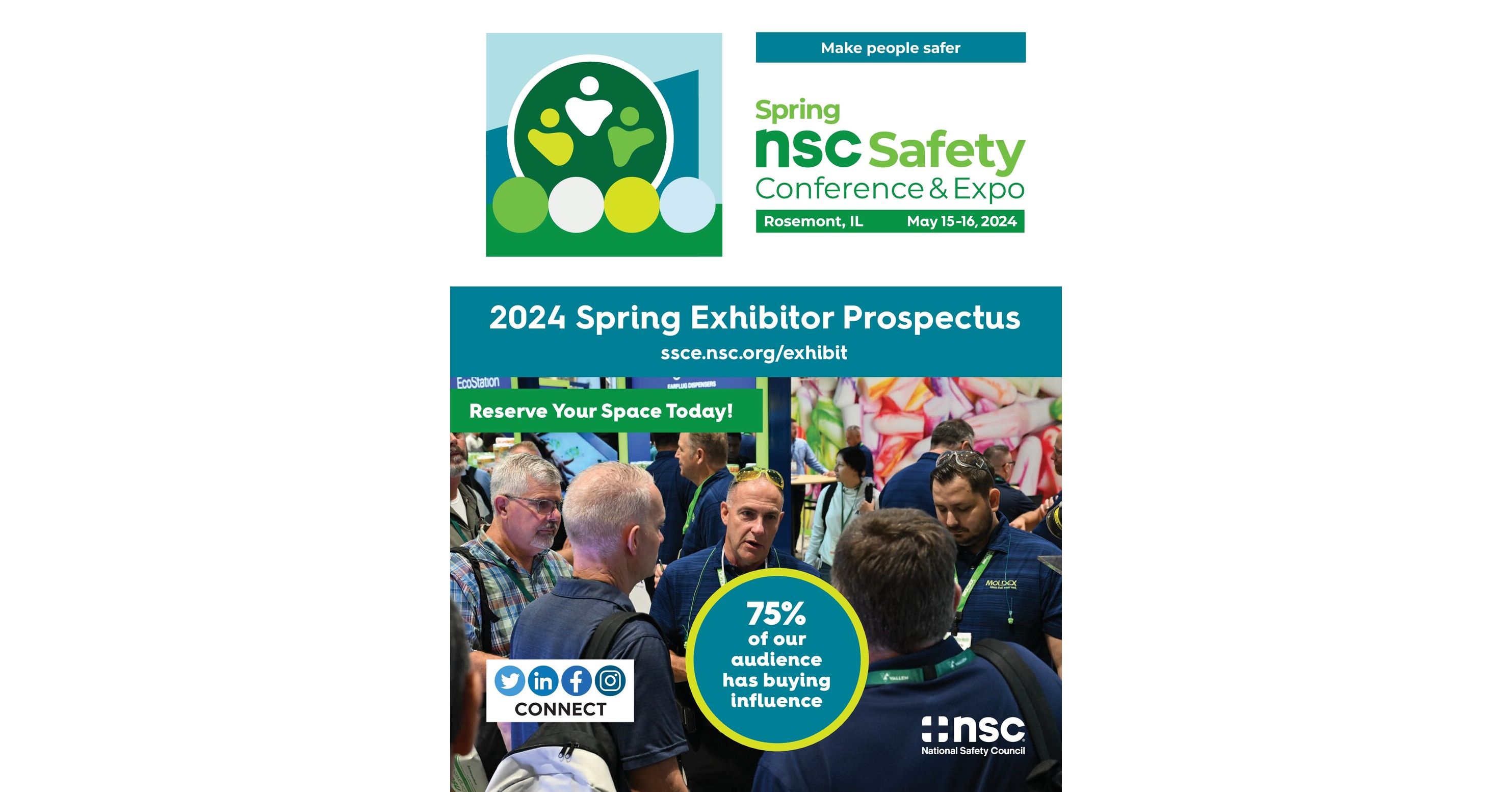 2025 NSC Spring Safety Conference_Exhibitor Prospectus