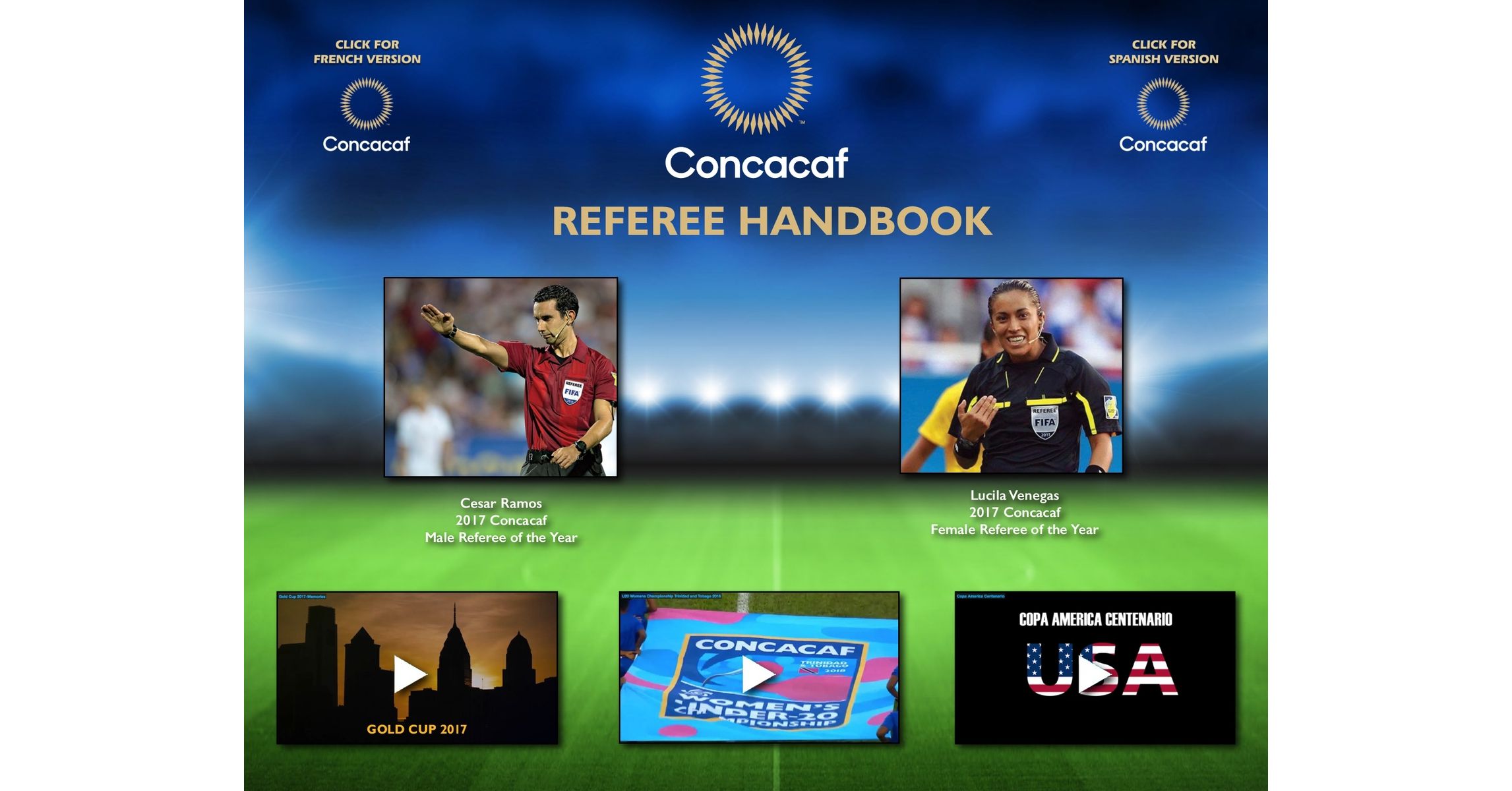 CONCACAF Referee Handbook