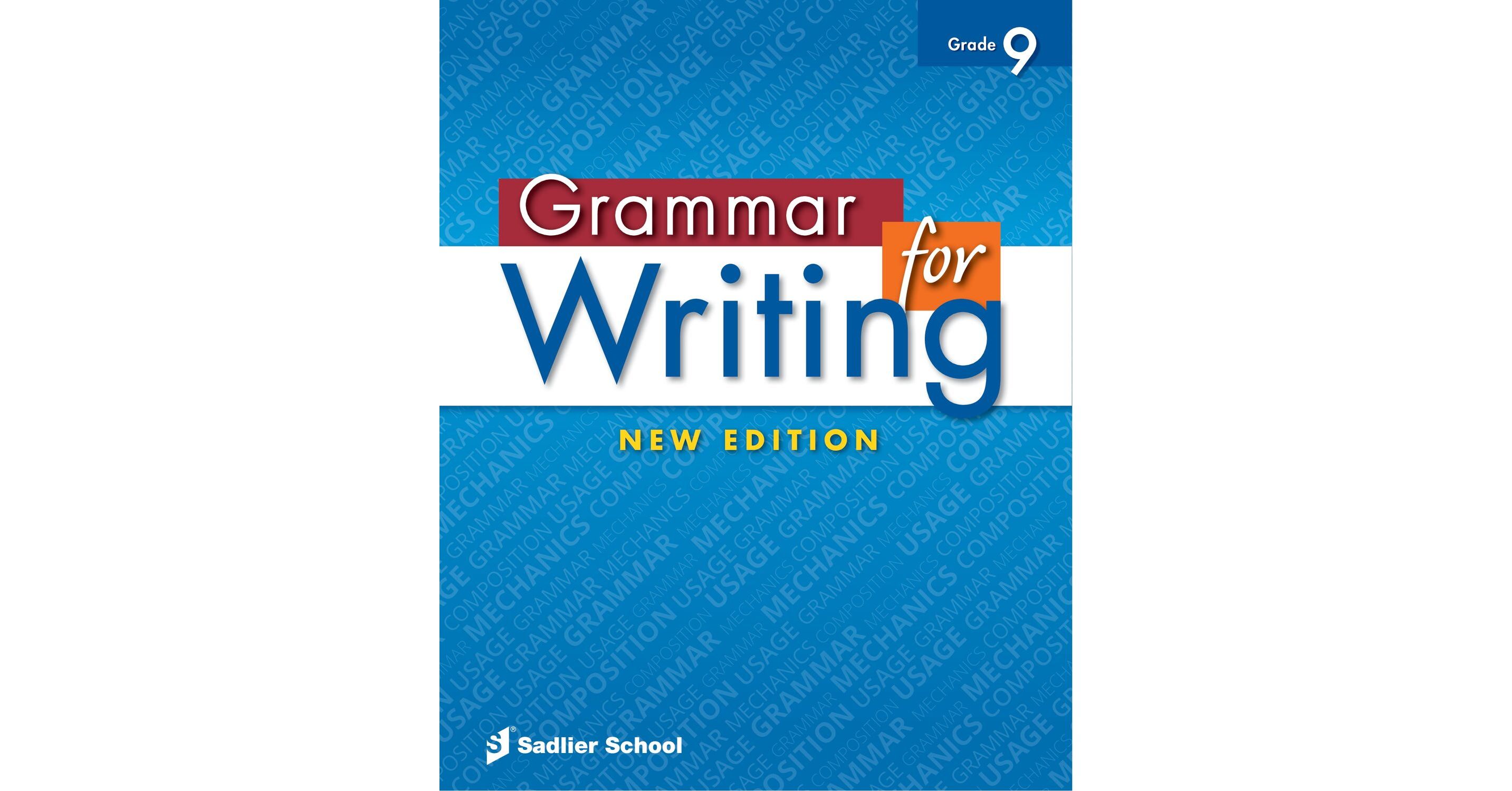 Grammar for Writing, Level Blue (Grade 9), Student Edition