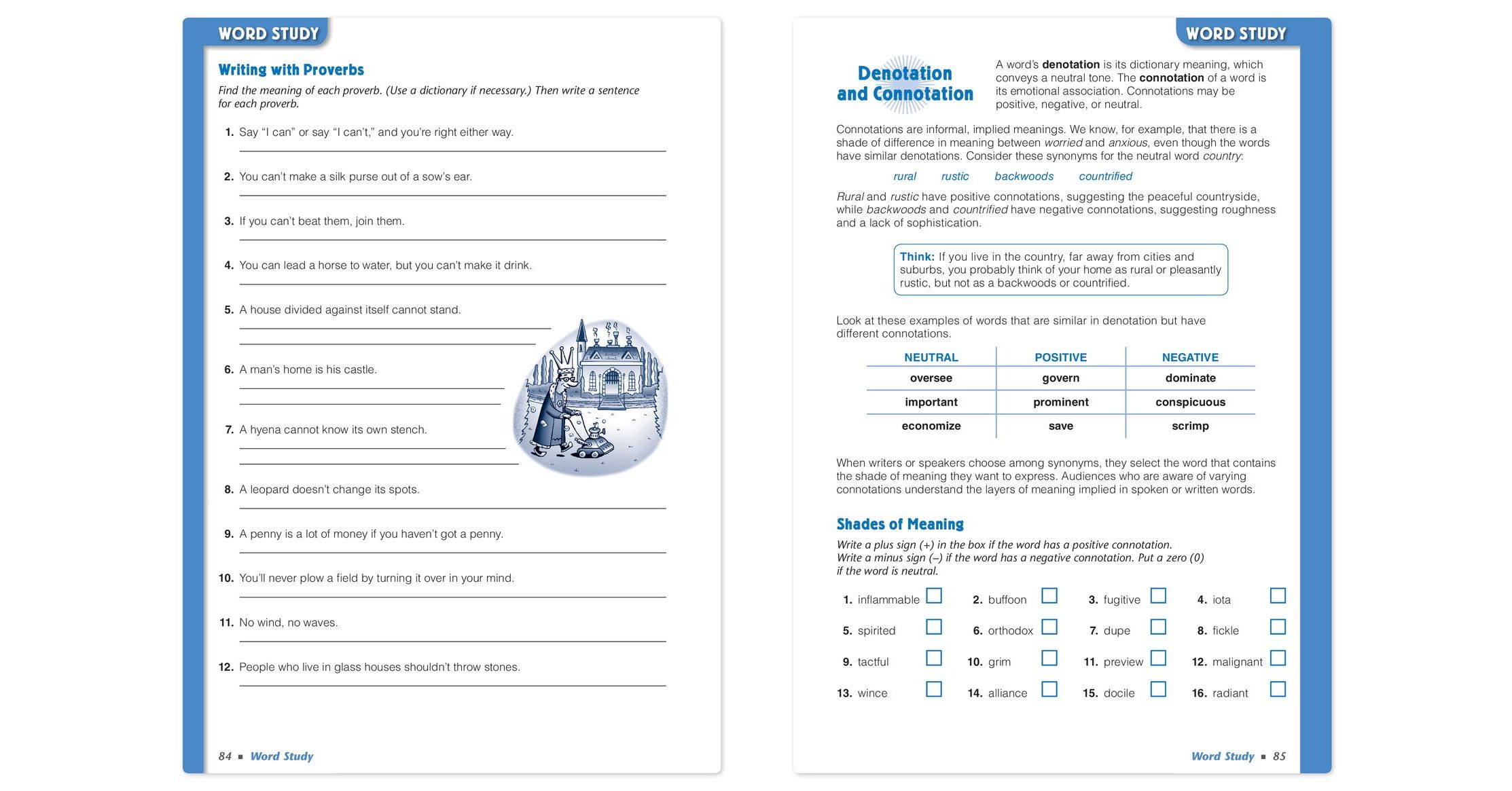 Vocabulary Workshop Enriched Edition, Level B (Grade 7), Student Edition