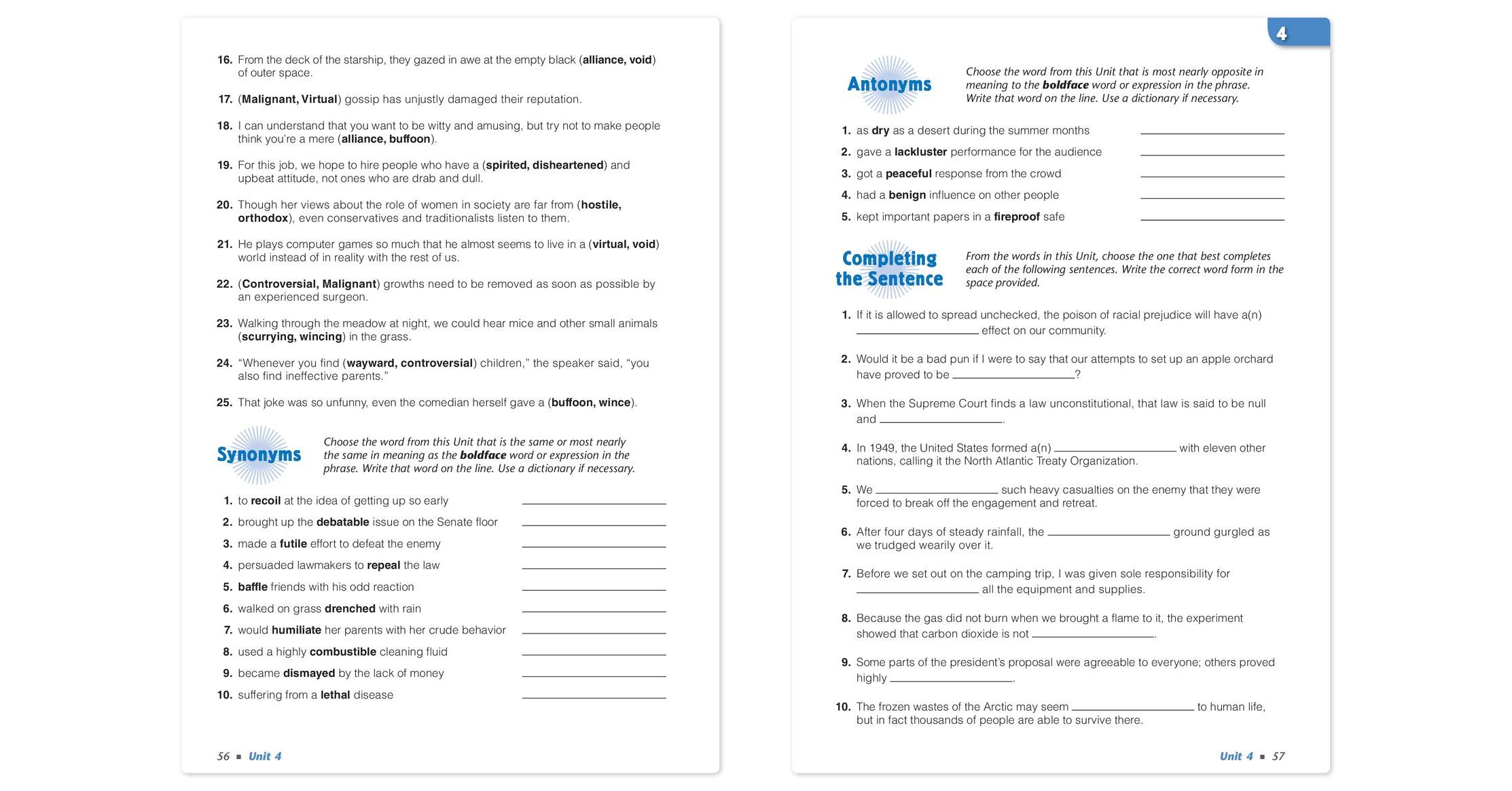 Vocabulary Enriched Edition, Level B (Grade 7), Student Edition