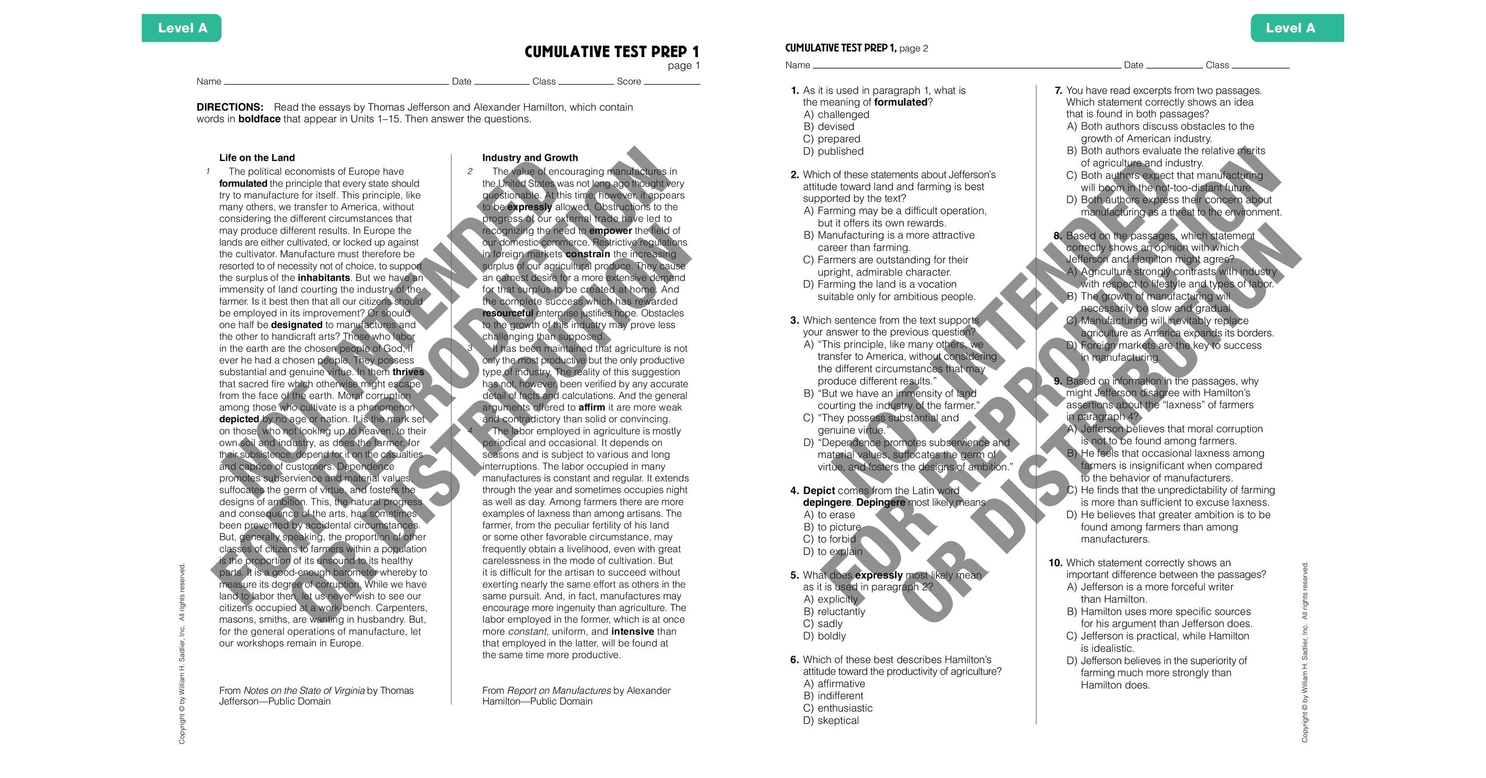Unit 3 Level C Vocabulary Workshop Answers 41 - huczr2y