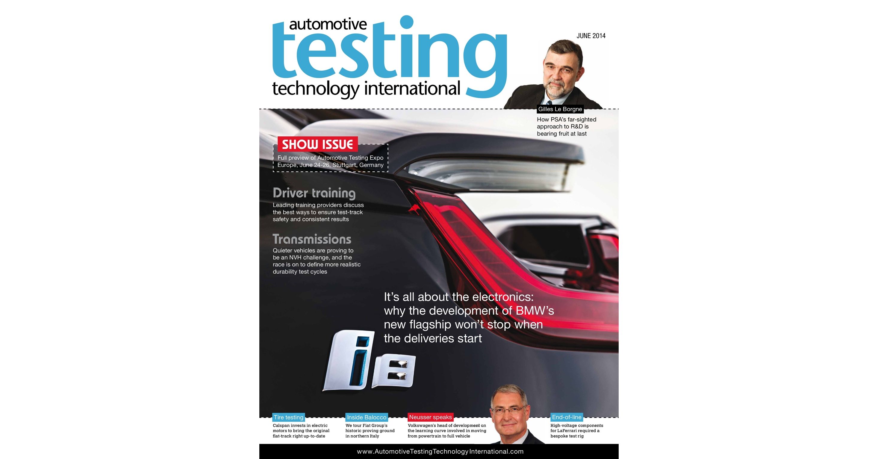 Automotive Testing Technology International June 2014