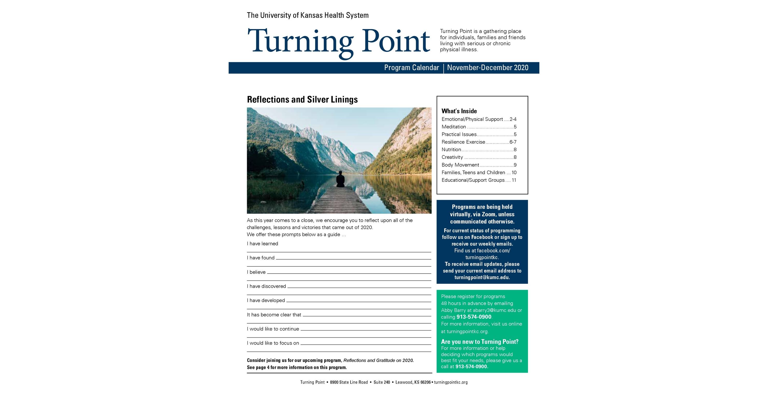 Turning Point Nov-Dec 2020 calendar - website