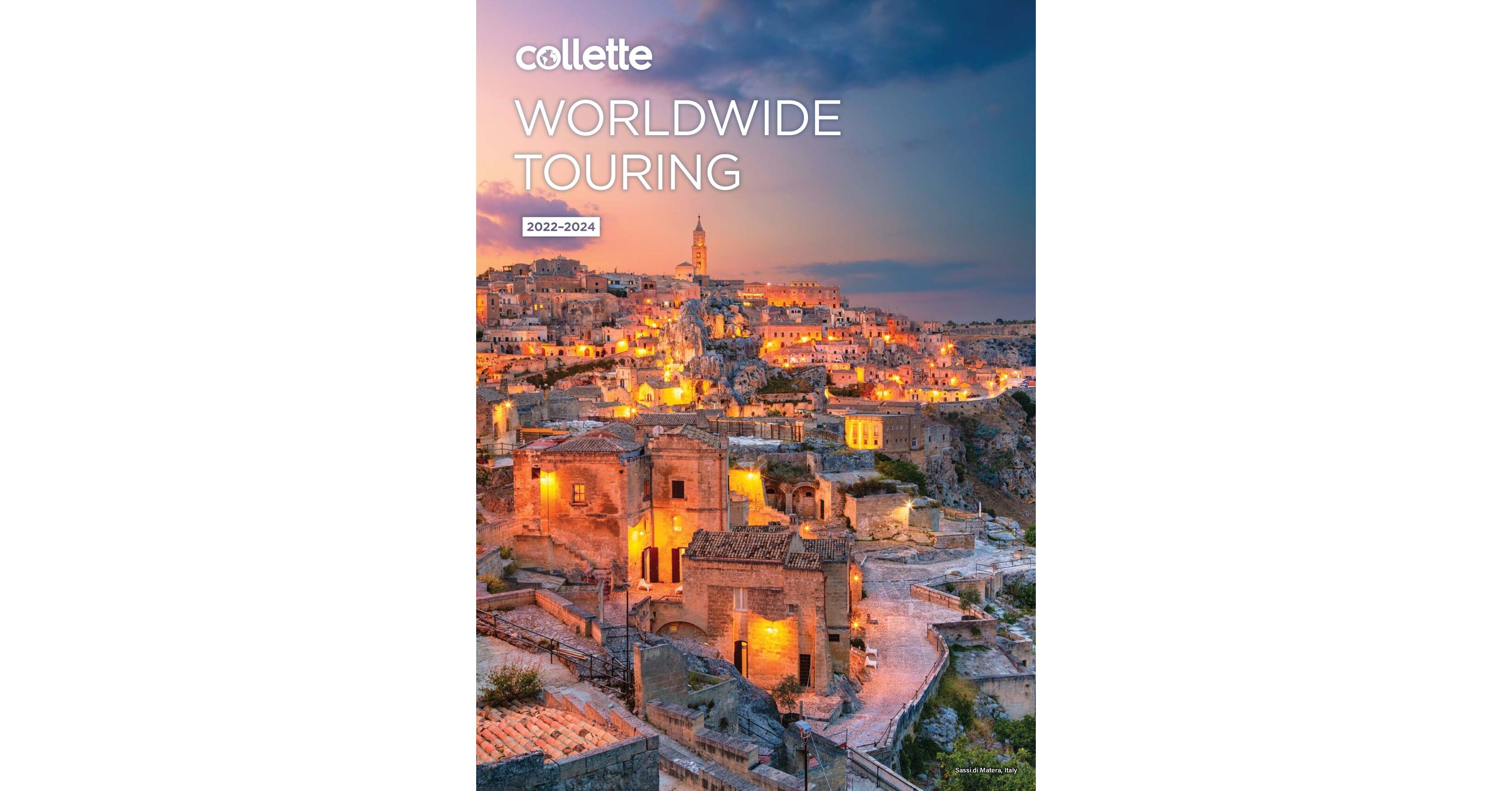 COLLETTE WORLDWIDE TOURING BROCHURE