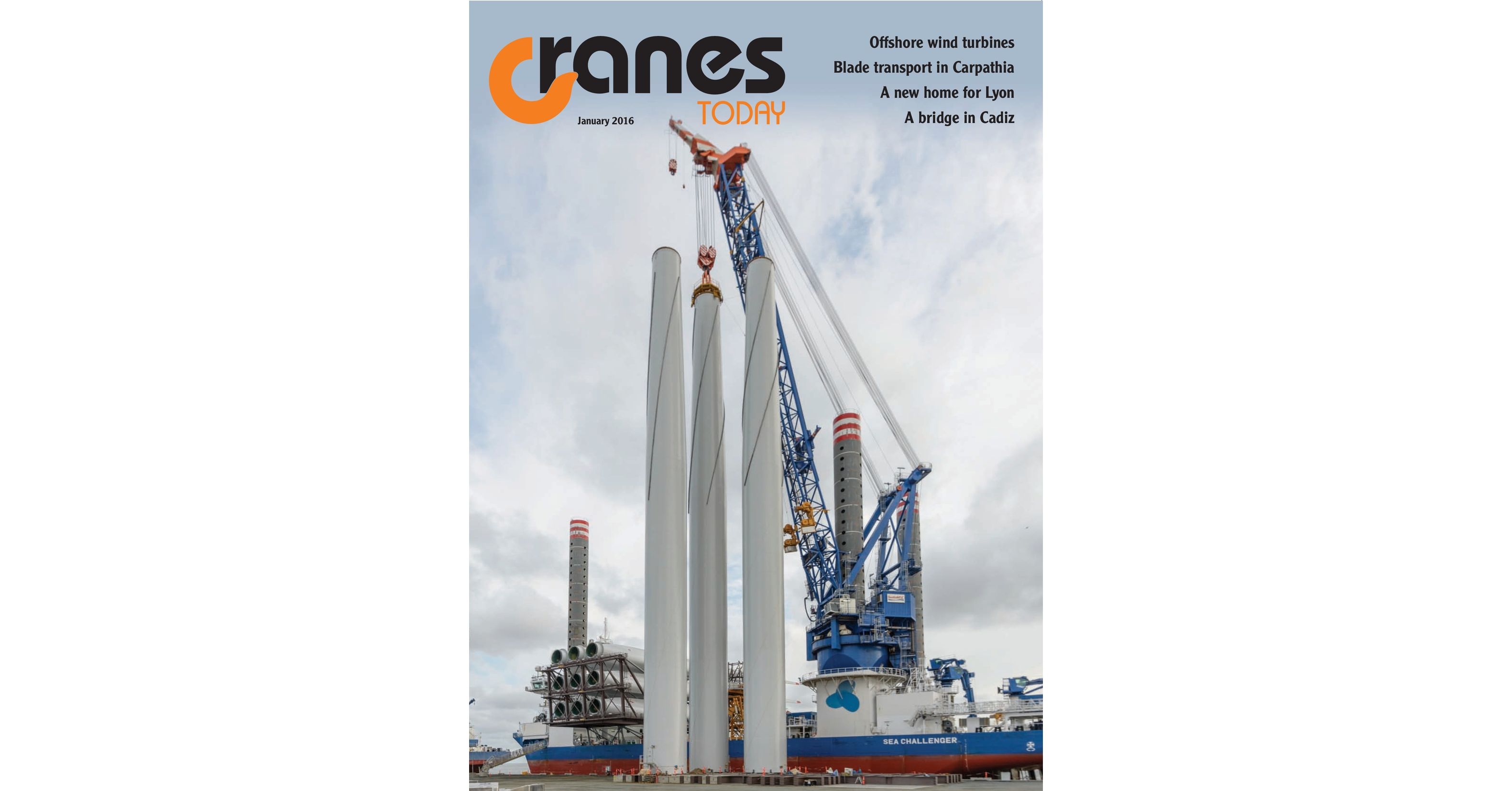 Cranes Today January 2016