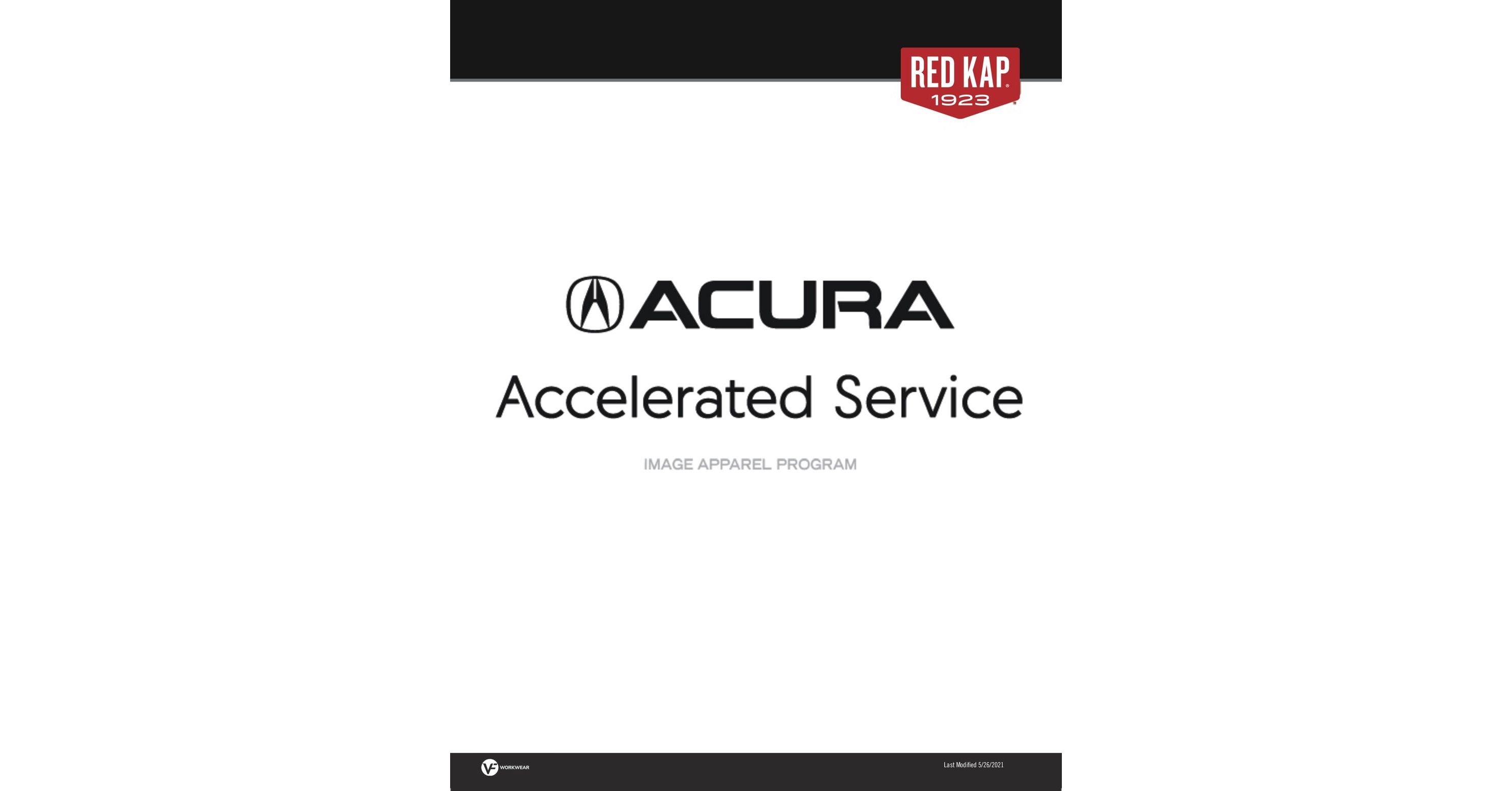 Acura catalog online