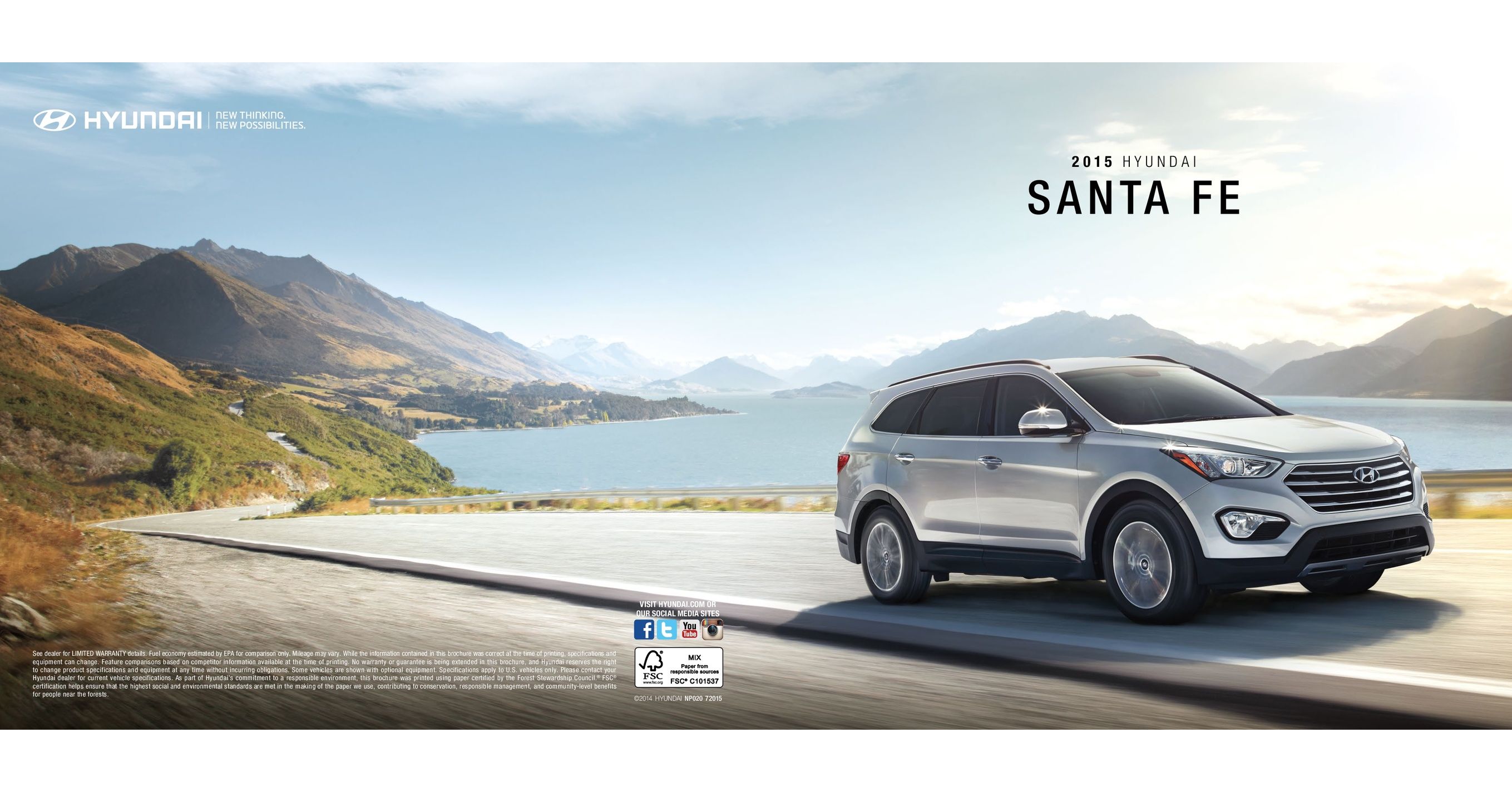 2015 Hyundai Santa Fe Brochure