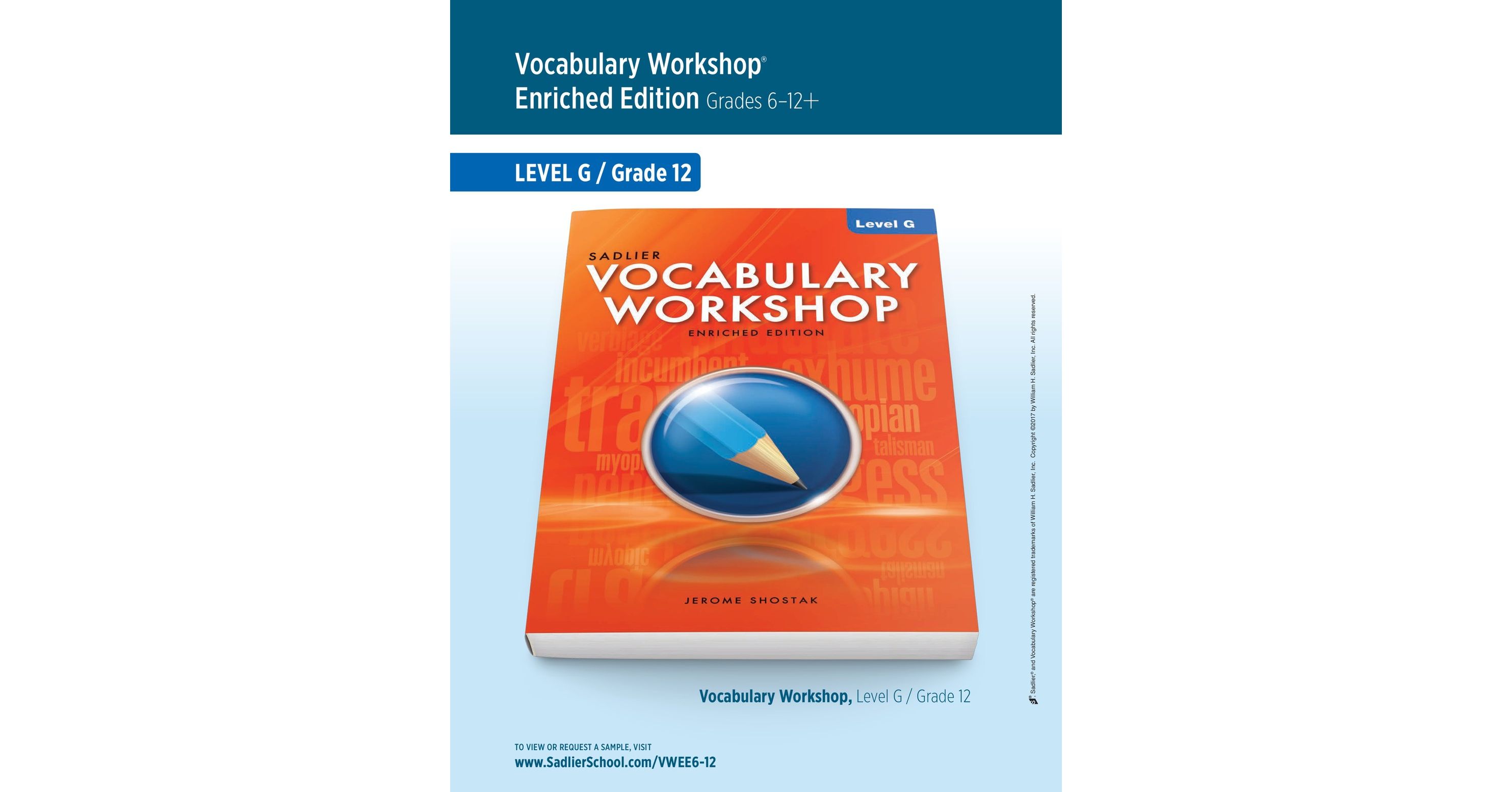 Vocabulary Workshop Level G Unit 7 Synonyms