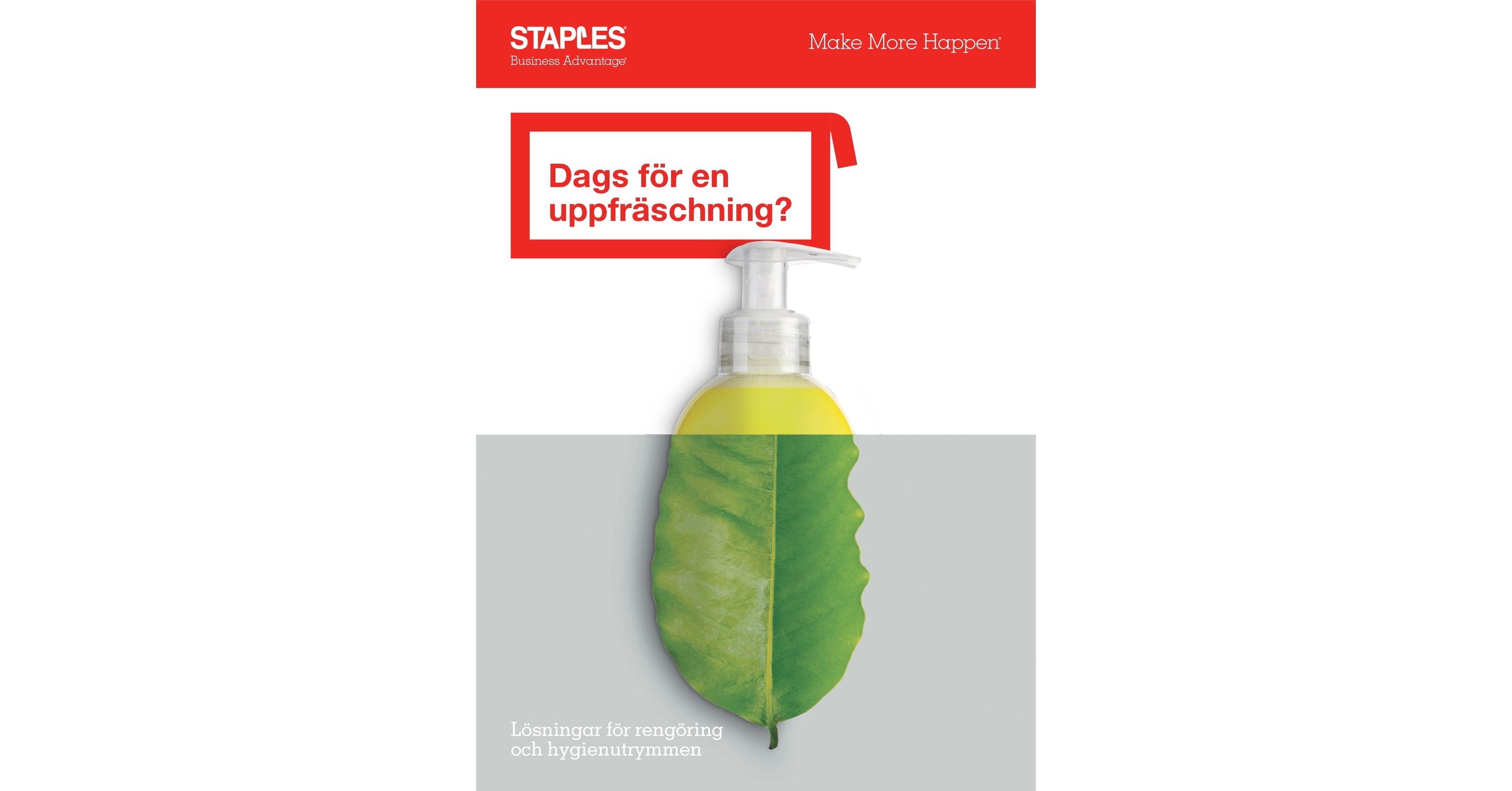 Lösningar för rengöring och hygienutrymmen Staples Advantage SE