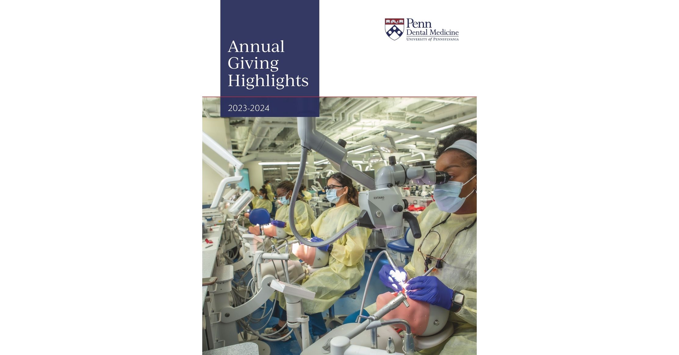 Penn Dental Annual Giving Report 2022