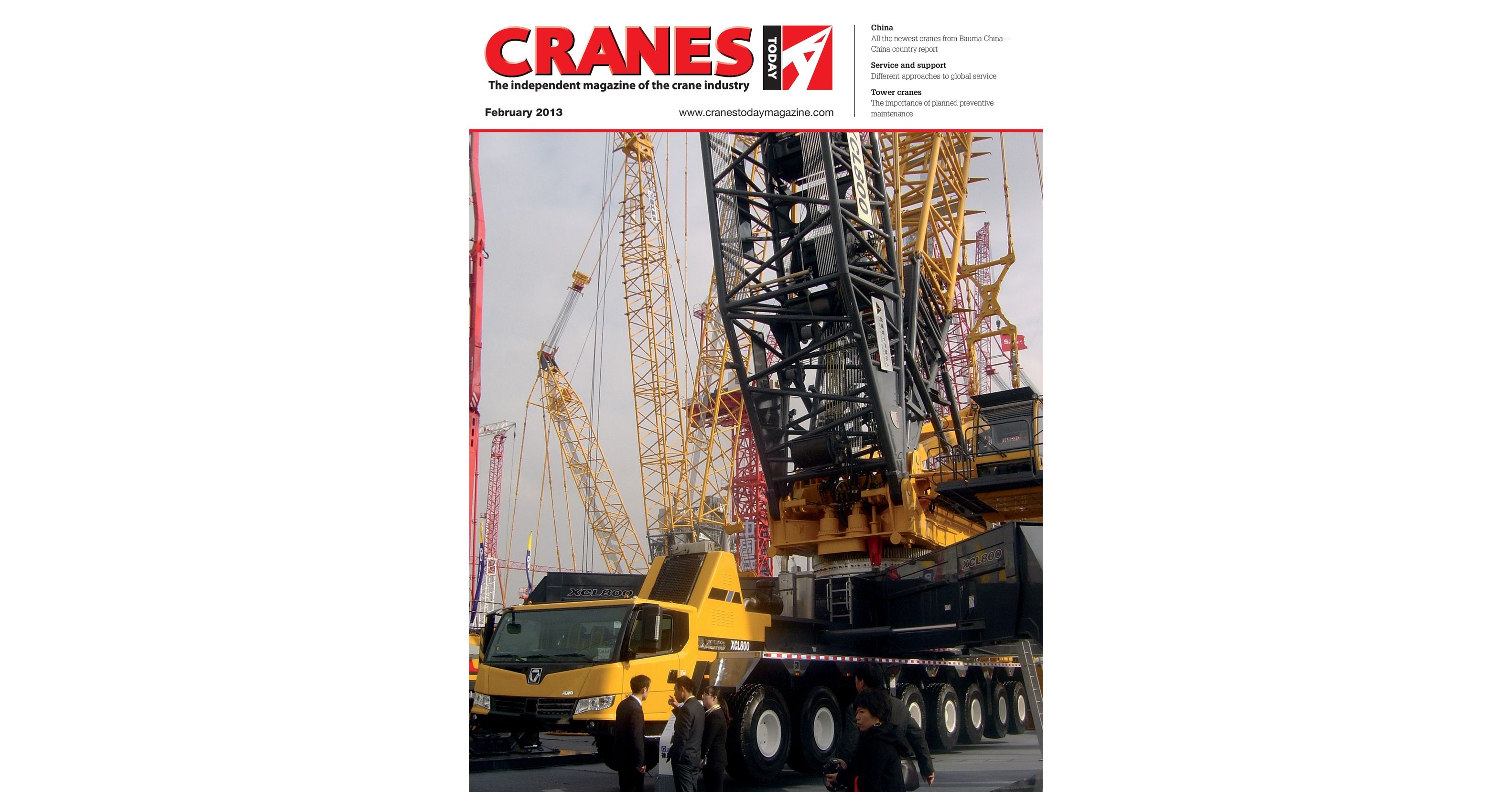 Cranes Today February 2013 + Archive