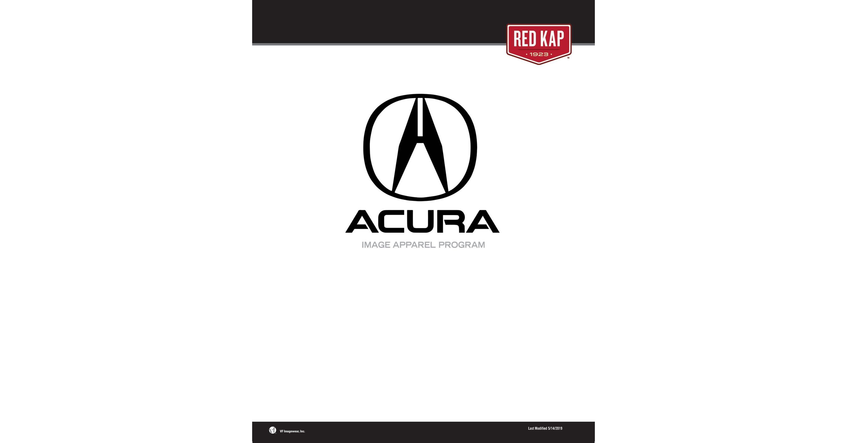 Acura catalog online