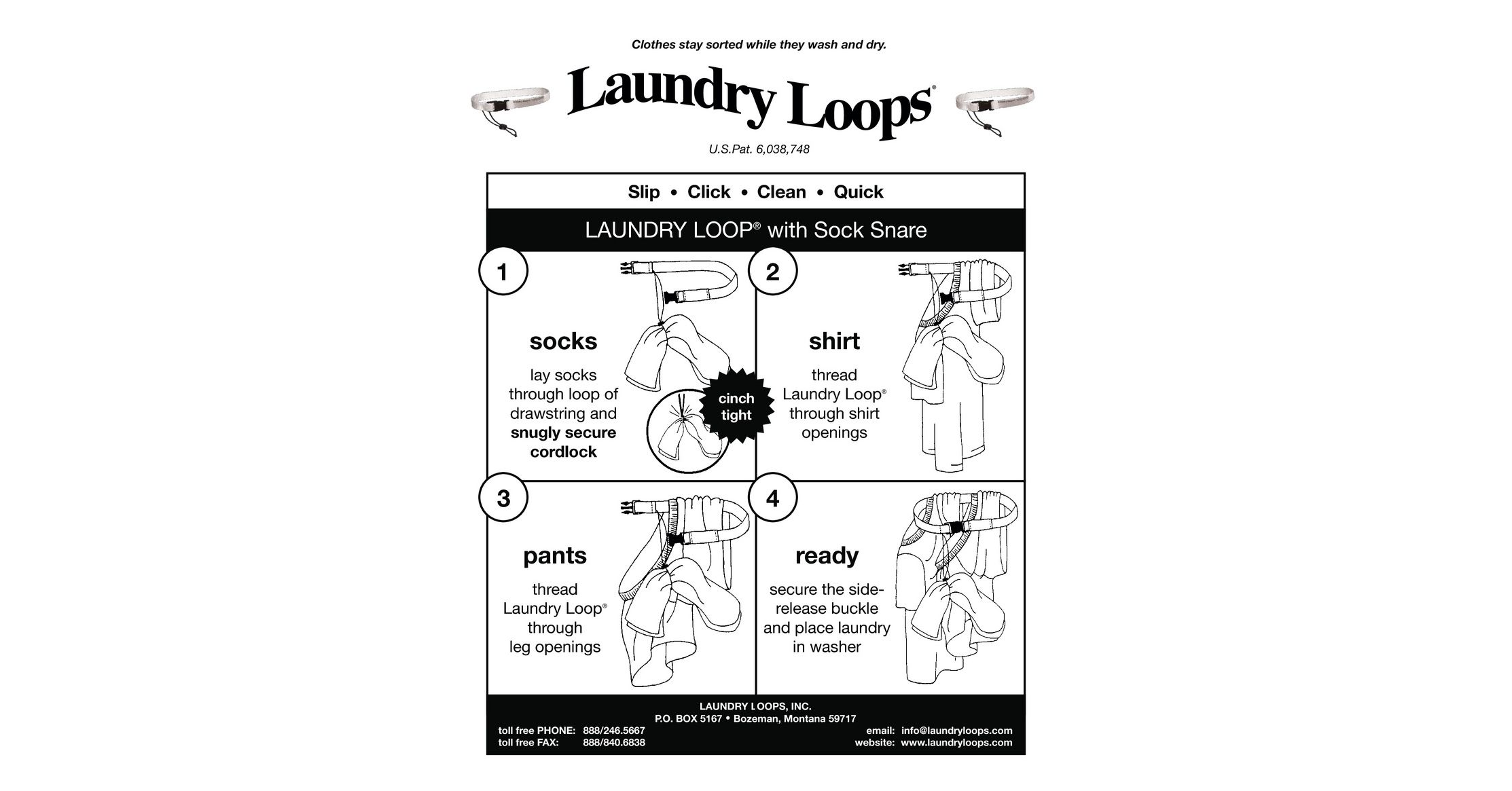 Laundry Loops Catalog