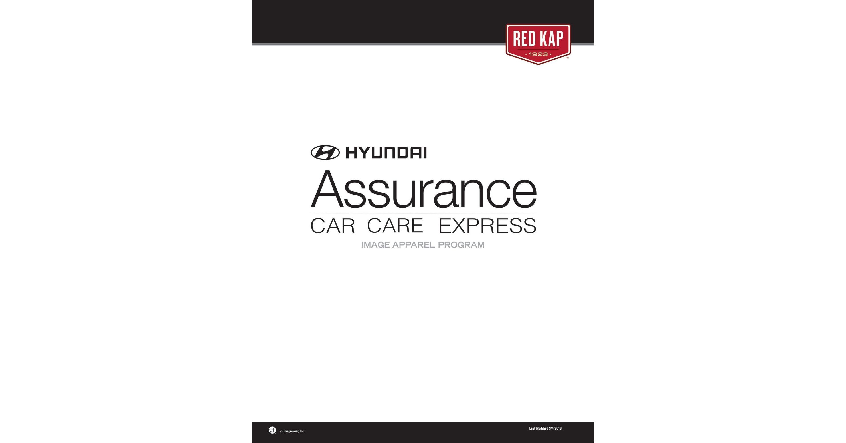 Hyundai Assurance Car Care Express Brochure