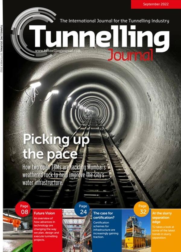Tunnelling Journal the leading magazine and website for the tunneling and underground
