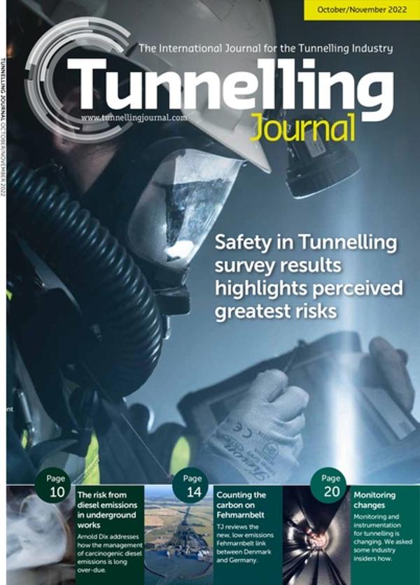 Tunnelling Journal the leading magazine and website for the tunneling and underground
